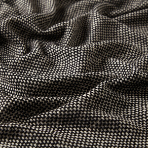 ipekevi - Anthracite Knit Cashmere Wool Silk Scarf (1)