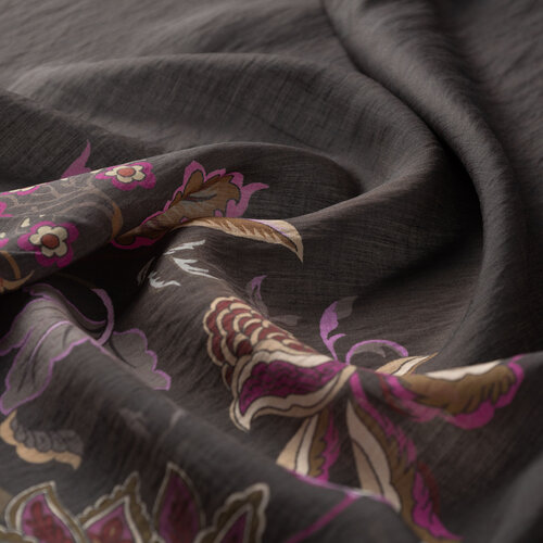 Anthracite Nazenin Tencel Scarf