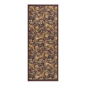 Ash Brown Breeze Print Tencel Scarf - Thumbnail