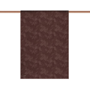Ash Brown Ethnic Harmony Print Cotton Scarf - Thumbnail