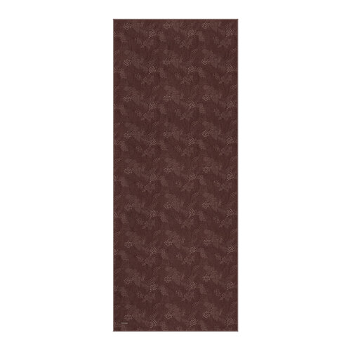 Ash Brown Ethnic Harmony Print Cotton Scarf