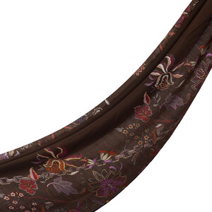 ipekevi - Ash Brown Nazenin Tencel Scarf