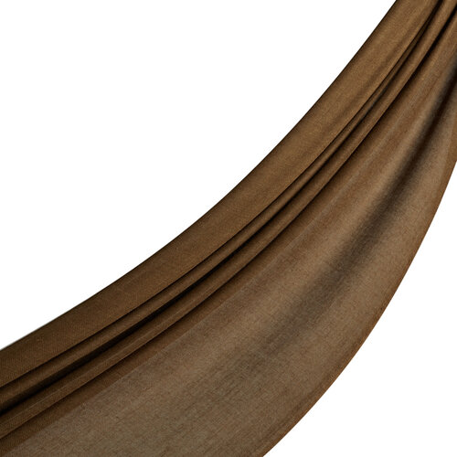 Ashy Brown Cashmere Wool Silk Prime Scarf