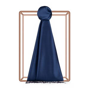 Atlantis Reversible Silk Scarf - Thumbnail