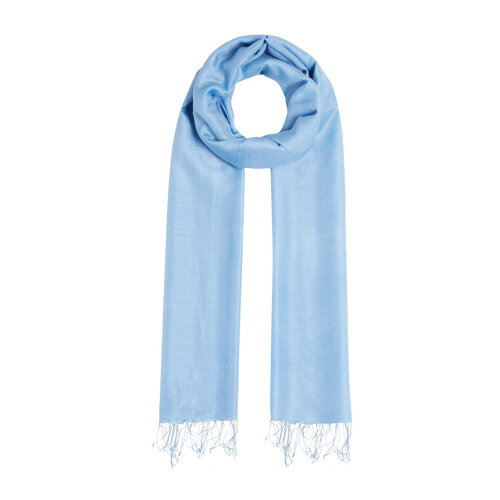 Baby Blue Cashmere Silk Prime Scarf