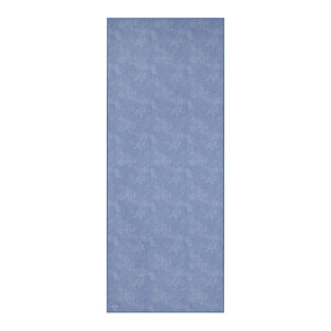 Baby Blue Ethnic Harmony Print Cotton Scarf - Thumbnail