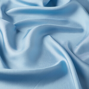 ipekevi - Baby Blue Frame Silk Twill Scarf (1)