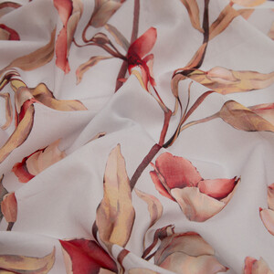ipekevi - Baby Blue Magnolia Cotton Scarf (1)