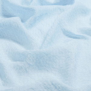 Baby Blue Maze Print Cotton Scarf - Thumbnail