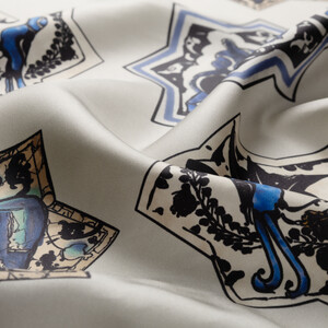 ipekevi - Bademi Selçuklu Tivil İpek Eşarp (1)