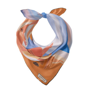 ipekevi - Bal Köpüğü İshak Paşa Sarayı Saten İpek Mendil (1)