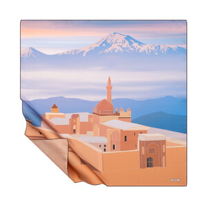 ipekevi - Bal Köpüğü İshak Paşa Sarayı Tivil İpek Eşarp