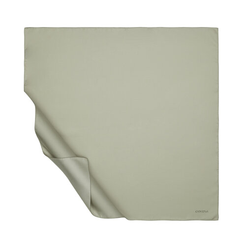 Beach Beige Plain Silk Twill Scarf