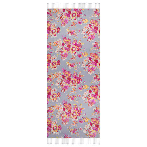 Bebe Mavisi Düş Buketi İpek Şal