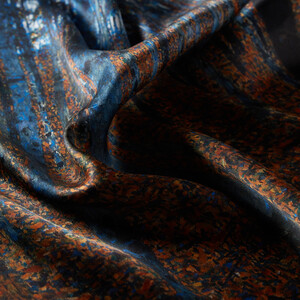 Beech Forest Silk Twill Scarf - Thumbnail