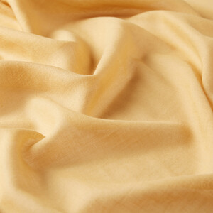 Beige Bordered Modal Silk Scarf - Thumbnail