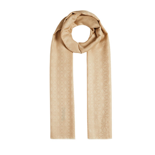 Beige Mini Seljuk Monogram Scarf