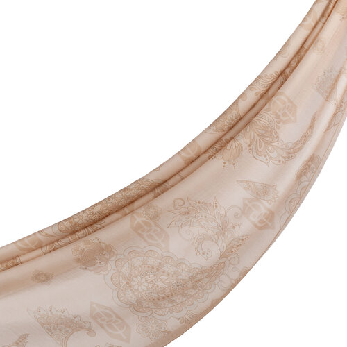 Beige Serenad Tencel Scarf