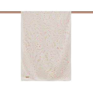 ipekevi - Beige Terrazzo Speckle Cotton Scarf (1)
