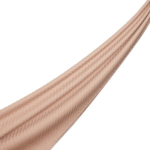 ipekevi - وشاح صوف رجالي نقشة مربعات لون بيج