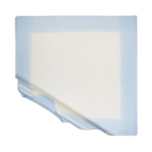 ipekevi - ايشارب حرير متدرج لون أبيض وأزرق فاتح