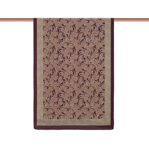 Bitter Coffee Mezopotamya Print Tencel Scarf