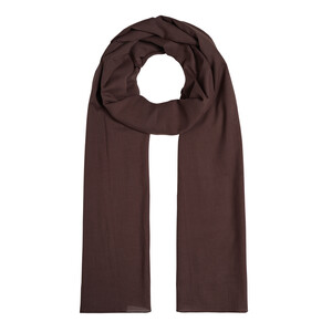 ipekevi - Bitter Coffee Plain Cotton Scarf (1)