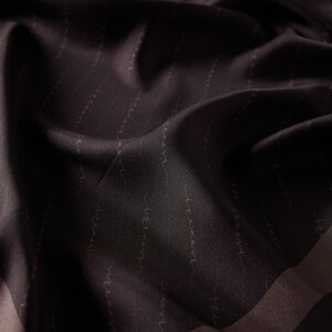 ipekevi - Bitter Coffee Signature Silk Twill Scarf (1)