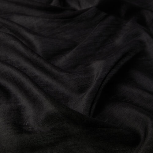 Black Cashmere Silk Prime Scarf