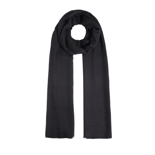 Black Cashmere Silk Prime Scarf