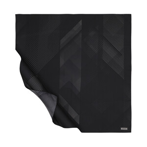 ipekevi - Black Ceremony Twill Silk Scarf