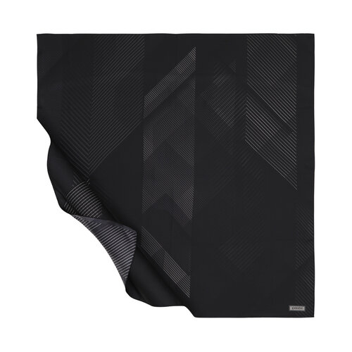 Black Ceremony Twill Silk Scarf
