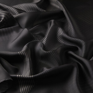 ipekevi - Black Ceremony Twill Silk Scarf (1)
