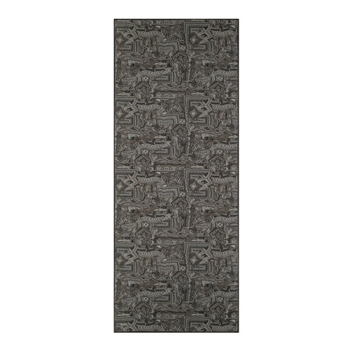 Black Charcoal Anatolian Dream Cotton Scarf