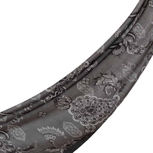 Black Charcoal Serenad Tencel Scarf