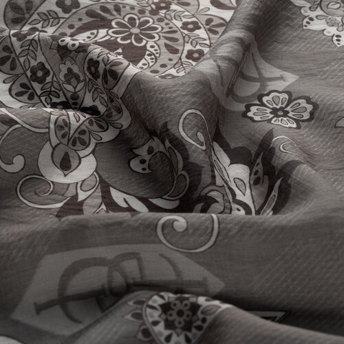 Black Charcoal Serenad Tencel Scarf