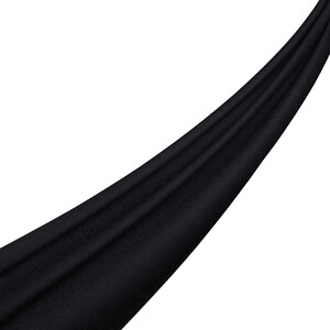 Black Chengel Wool Scarf - Thumbnail