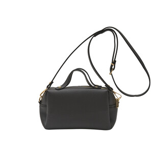 Black Crossbody Plain Bag - Thumbnail