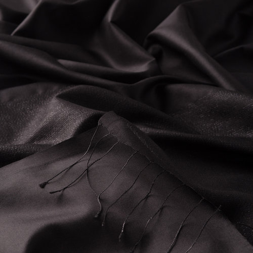 Black Duchess Lurex Silk Scarf