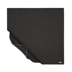 Black Gold Equilateral Loop Cotton Scarf - Thumbnail