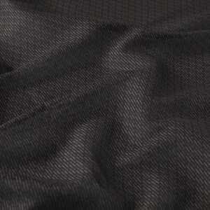 ipekevi - Black Gold Equilateral Loop Cotton Scarf (1)