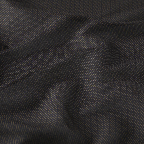 Black Gold Equilateral Loop Cotton Scarf