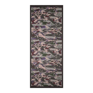 Black Green Arenya Print Tencel Scarf - Thumbnail