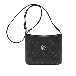 ipekevi - Black Monogram Long Handle Tote Bag (1)