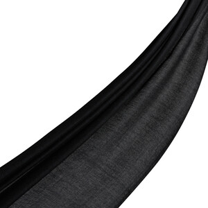 ipekevi - Black Plain Cashmere Prime Scarf (1)