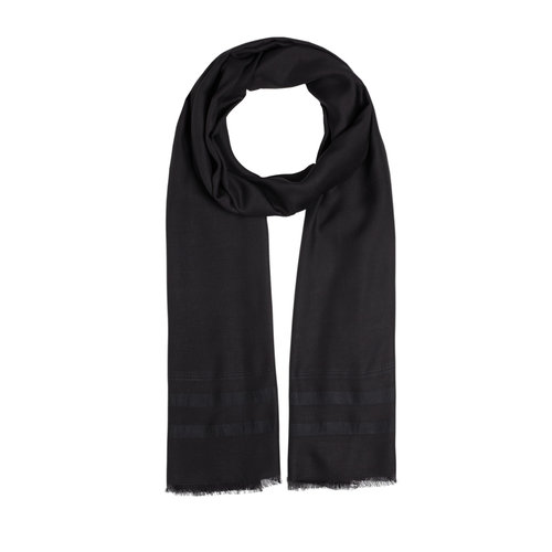 Black Pyramid Modal Silk Scarf