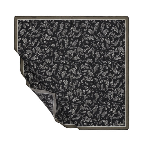 Black White Cluster Cotton Scarf