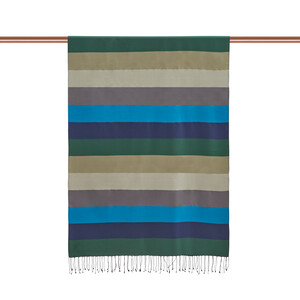 ipekevi - Block Striped Silk Scarf Model 13 (1)