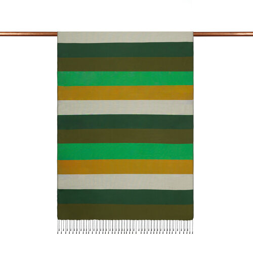 Blok Desenli İpek Şal Model 16