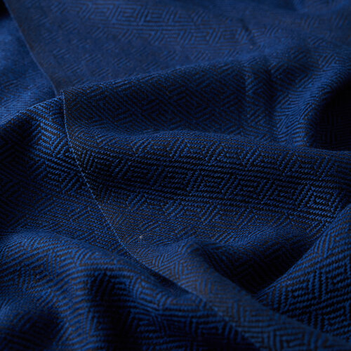 Blue Chengel Wool Scarf